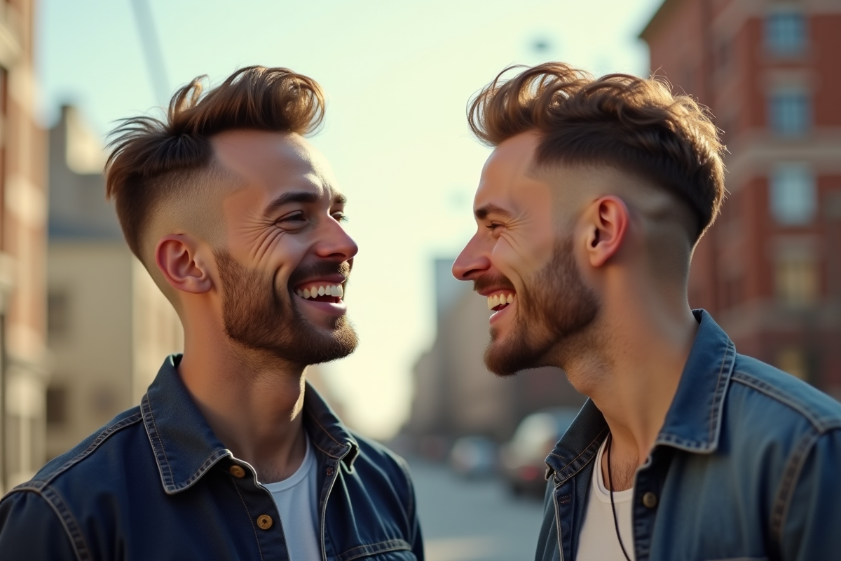 coiffure homme